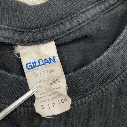 GILDAN　ギルダン　半袖プリントTシャツ　ノリッジシティFC　黒　ブラック　Sサイズ