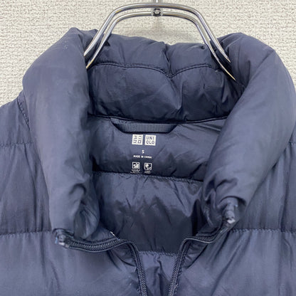 UNIQLO　ユニクロ　ウルトラライトダウンジャケット　ダウン90%　紺　ネイビー　Sサイズ　