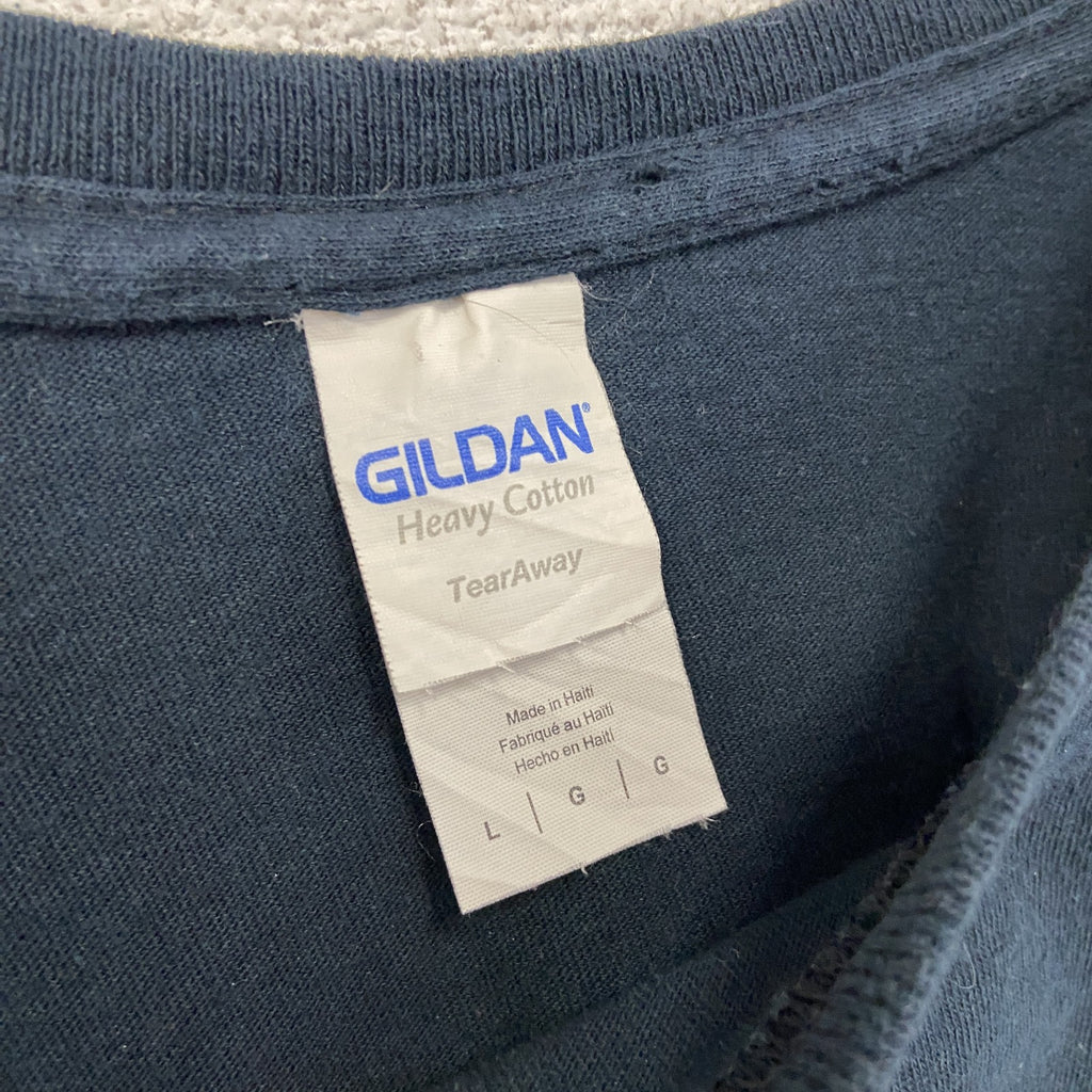 GILDAN　ギルダン　半袖プリントTシャツ　BE FREE　黒　ブラック　Lサイズ