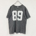 BALANCE＆HARMONY　バランスアンドハーモニー　半袖プリントTシャツ　シングルステッチ　グレー　Mサイズ