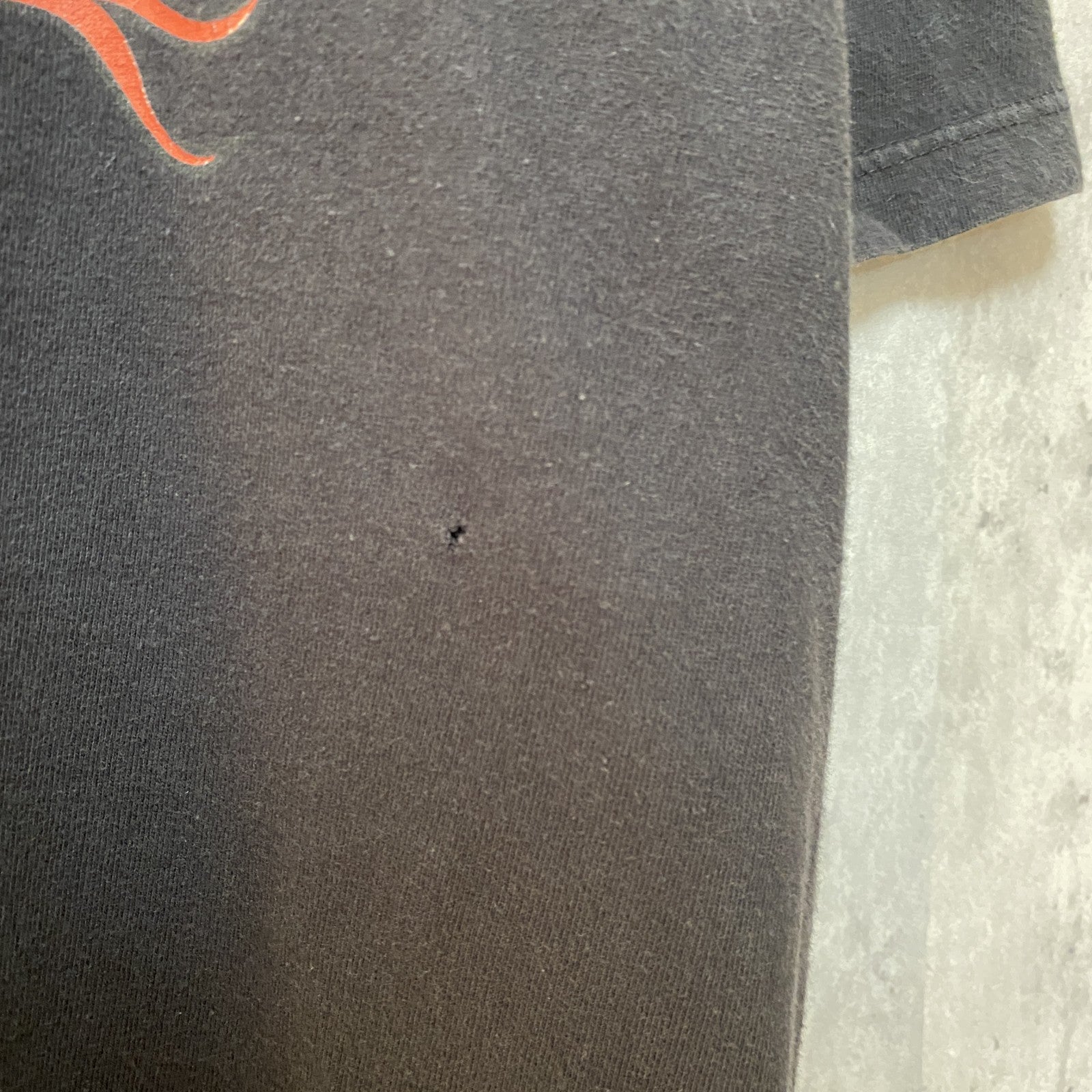 古着 used　USA製　半袖プリントTシャツ　蛇柄　黒　ブラック　レトロデザイン　クルーネック　XLサイズ
