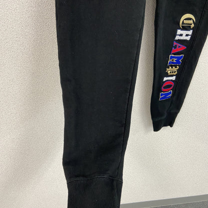 Champion　チャンピオン　リバースウィーブ　スウェットパンツ　黒　ブラック　Mサイズ