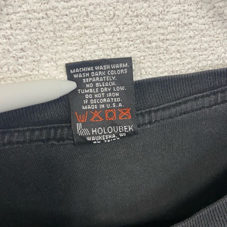 00s　HARLEY DAVIDSON　ハーレーダビッドソン　半袖両面プリントTシャツ　黒　ブラック　Lサイズ