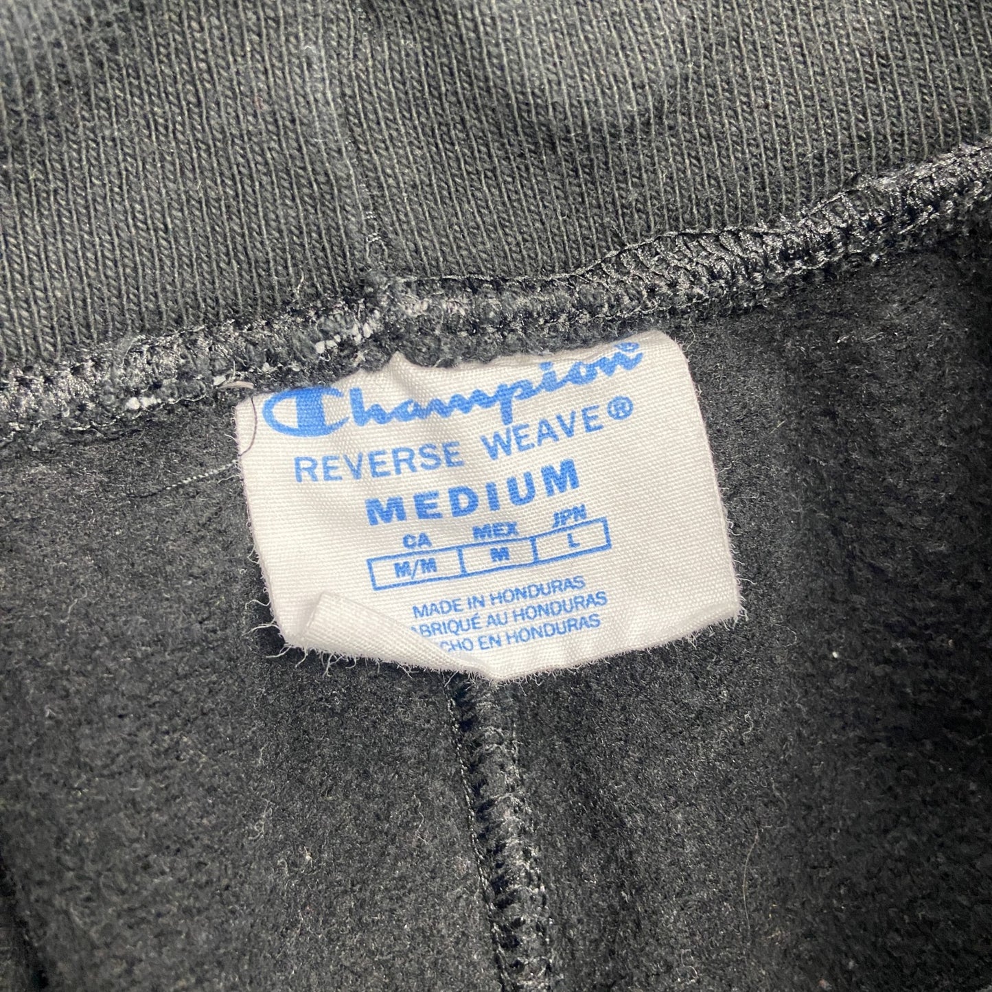 Champion　チャンピオン　リバースウィーブ　スウェットパンツ　黒　ブラック　Mサイズ