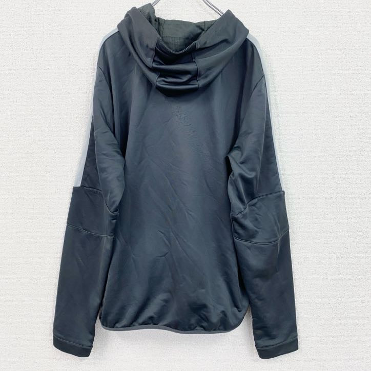 古着 used　NIKE　ナイキ　長袖フルジップパーカー　スポーツ　ジャージ　ワンポイント　DRI-FIT　Lサイズ