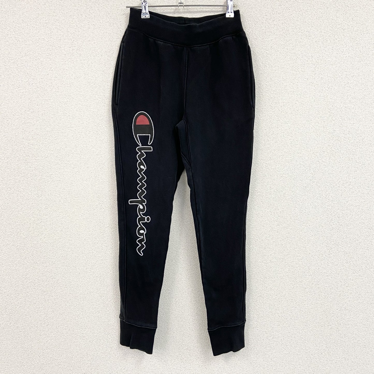 Champion　チャンピオン　リバースウィーブ　スウェットパンツ　黒　ブラック　Sサイズ