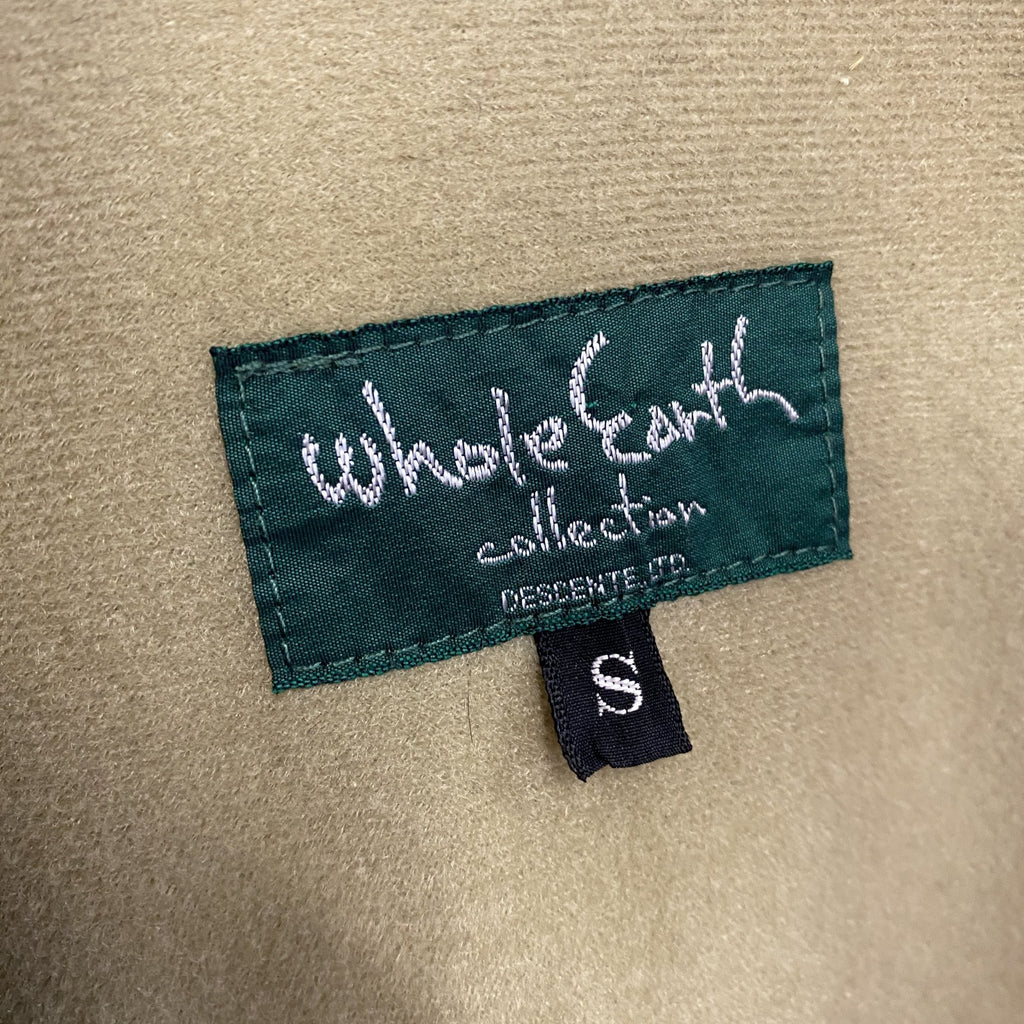 Whole Earth　ホールアース　トレッキングベスト　フィッシングベスト　ベージュ　Sサイズ