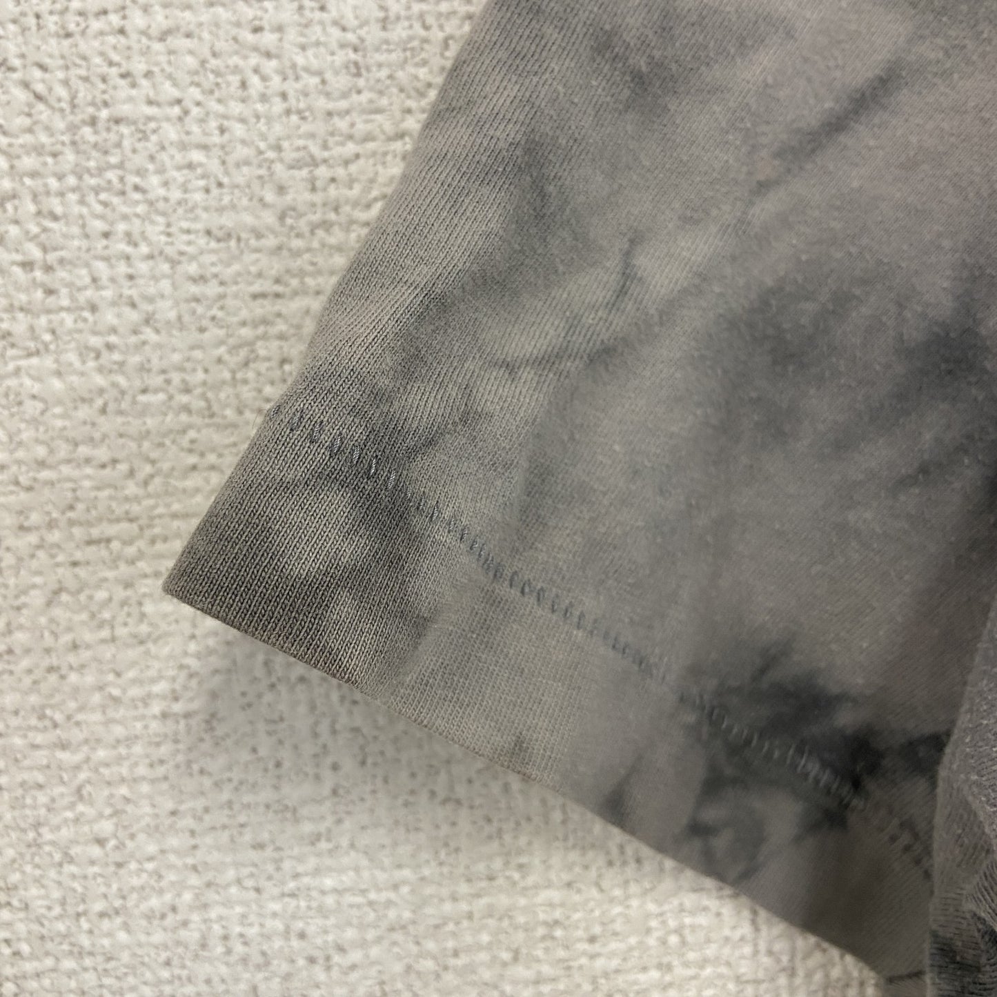 UNIQLO　ユニクロ　FUTURA　フューチュラ　半袖Tシャツ　シングルステッチ　タイダイ柄　灰色　グレー　XLサイズ