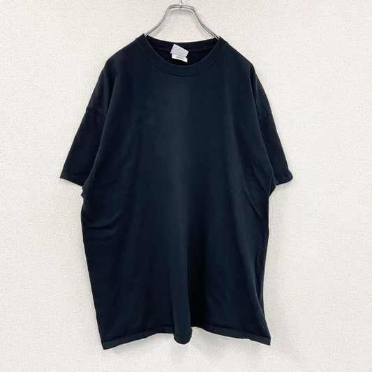 PORT&COMPANY　ポートアンドカンパニー　半袖プリントTシャツ　スカル　骸骨　黒　ブラック　2XLサイズ