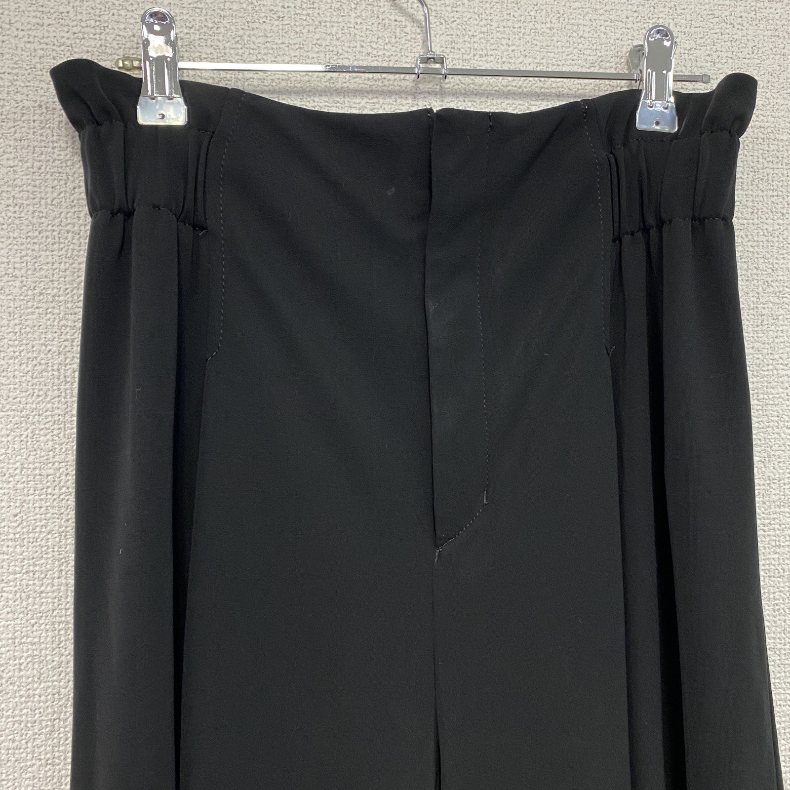 ADORE　アドーア　ドライジャージーワイドパンツ　黒　ブラック　38サイズ