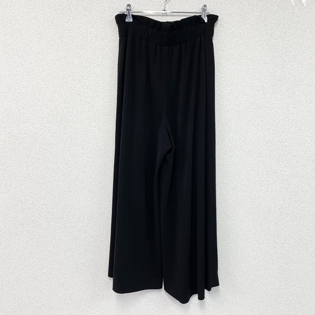 ADORE　アドーア　ドライジャージーワイドパンツ　黒　ブラック　38サイズ