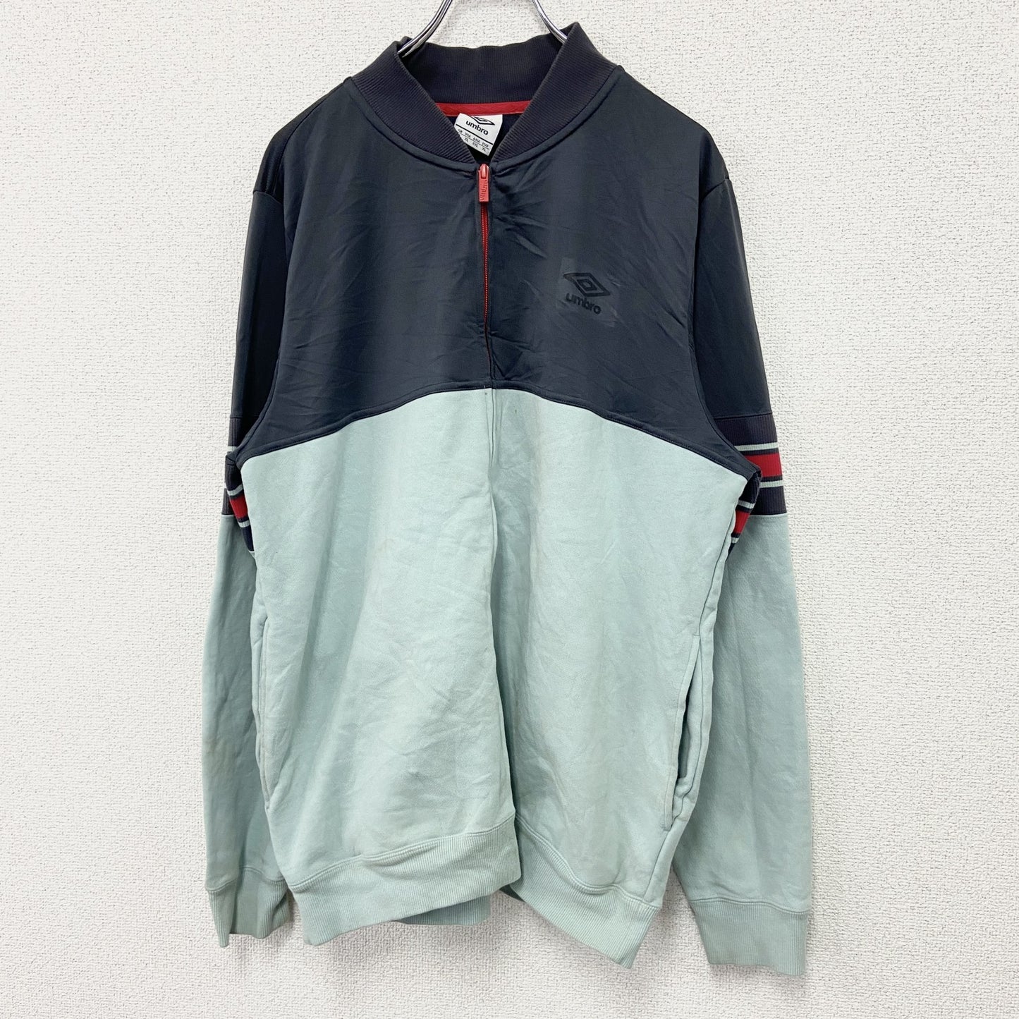 UMBRO　アンブロ　トラックジャケット/ジャージ　ミントグリーン　XXLサイズ