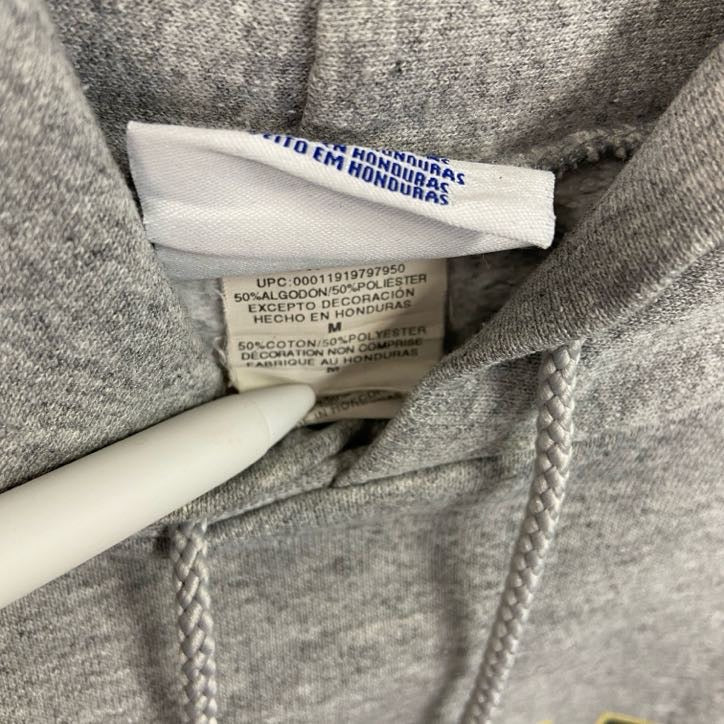 古着 used　champion　チャンピオン　スウェットパーカー/フーディー　バレーボール　灰色　グレー　Mサイズ