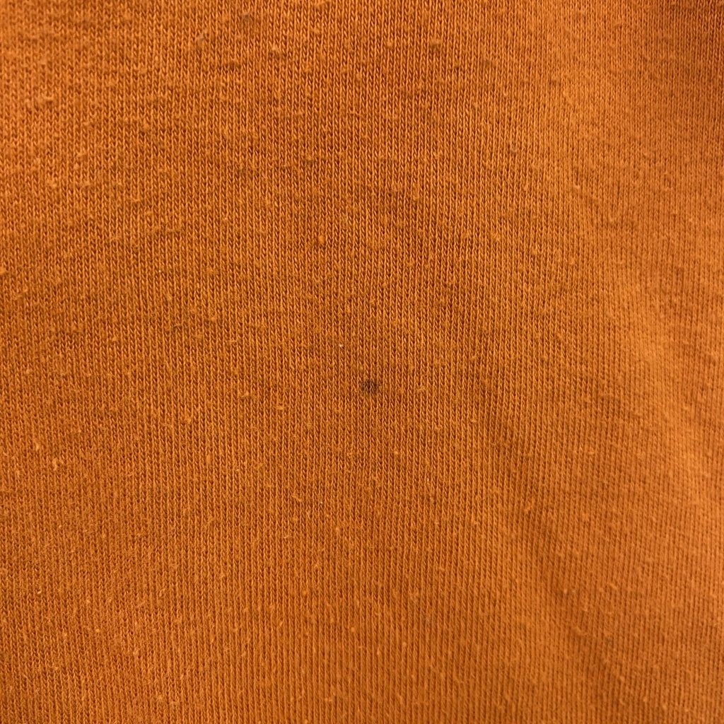古着 used　Logoshirt　半袖プリントリンガーTシャツ　イギリスワールドカップ　ライオン　サッカー　オレンジ