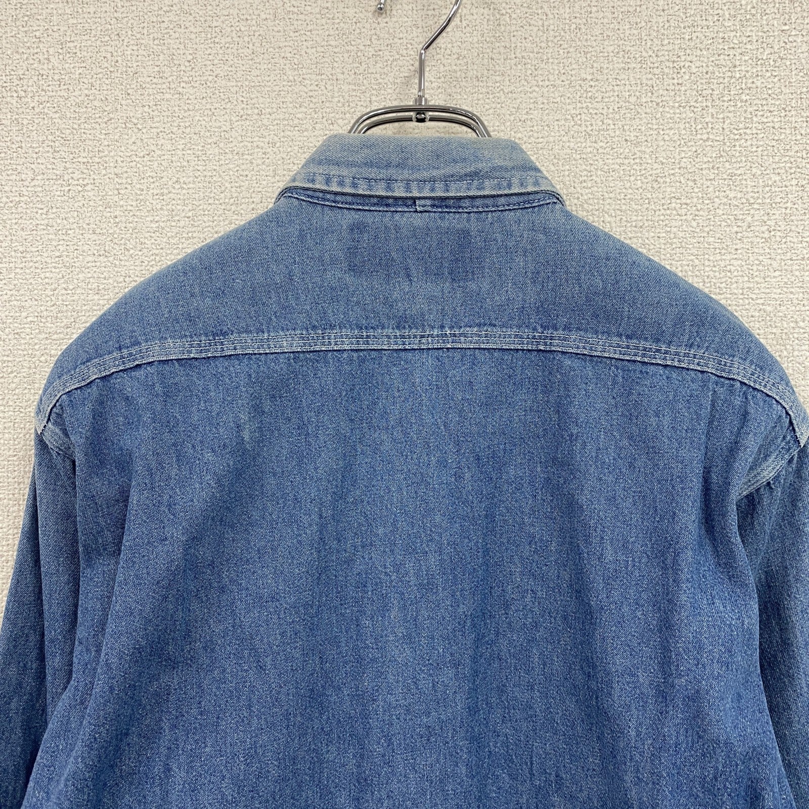 SUGAR CANE　シュガーケーン　長袖デニムシャツ　フラップポケット　インディゴ　