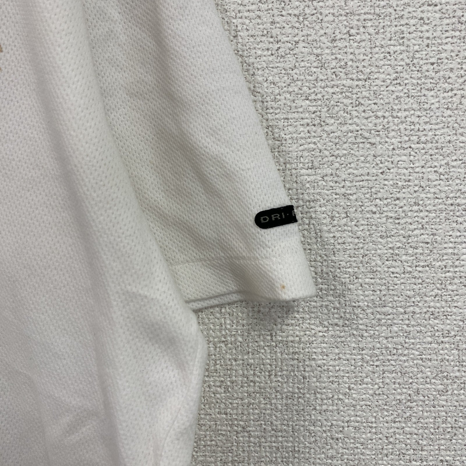 古着 used　～00s　NIKE ナイキ　DRI-FIT　半袖プリントTシャツ　シングルステッチ　白　ホワイト　Lサイズ