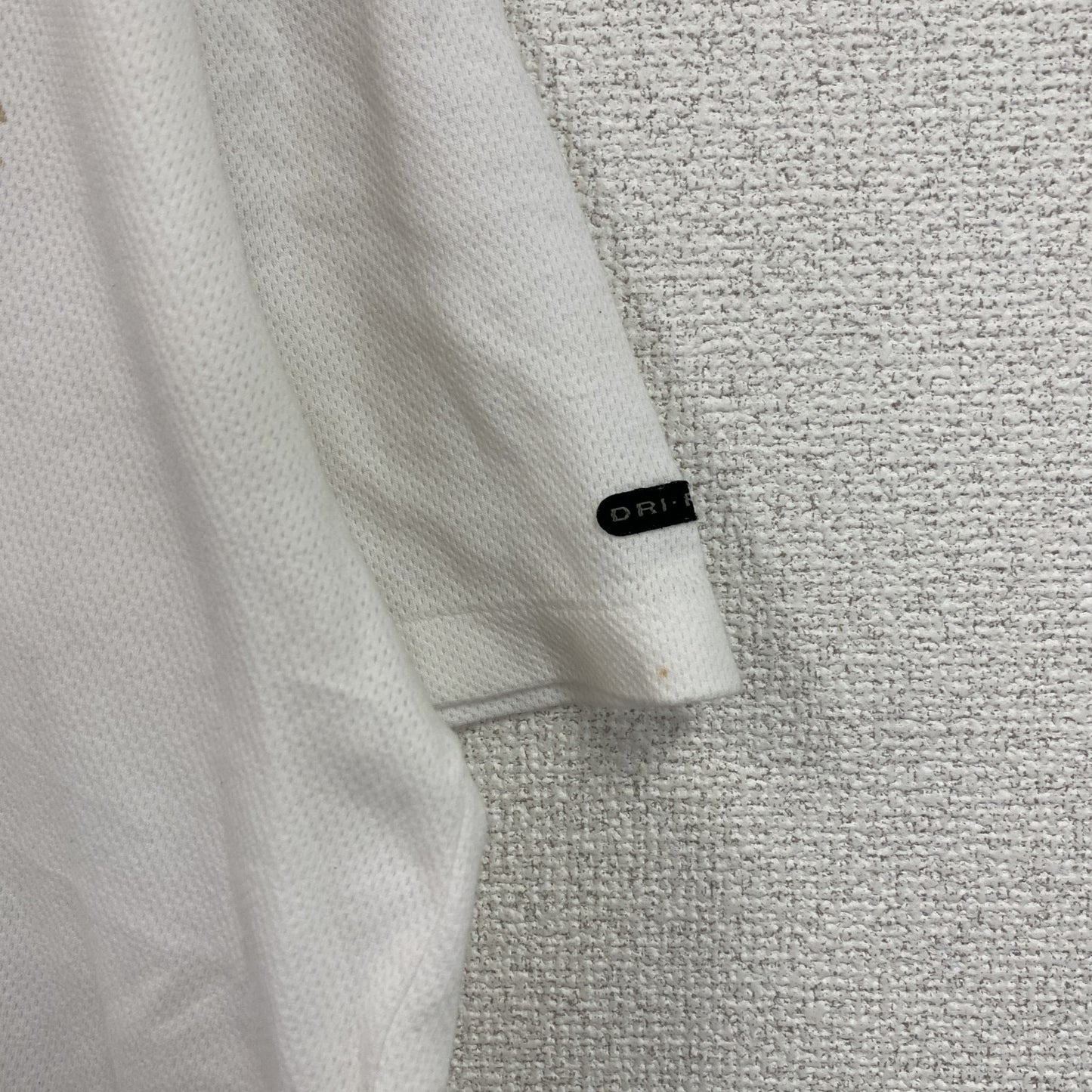 古着 used　～00s　NIKE ナイキ　DRI-FIT　半袖プリントTシャツ　シングルステッチ　白　ホワイト　Lサイズ