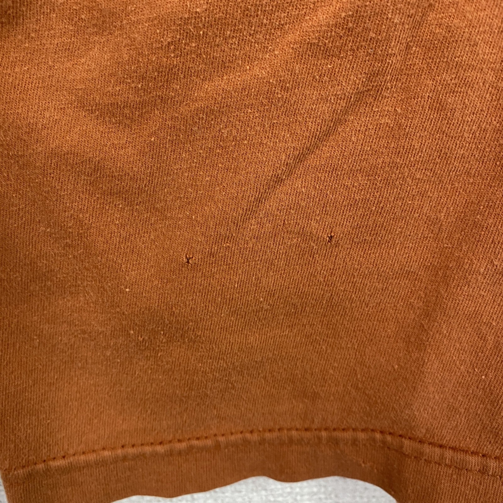 古着 used　NIKE　ナイキ　長袖カレッジプリントTシャツ　クルーネックロンT　テキサス大学　ライトブラウン　XLサイズ