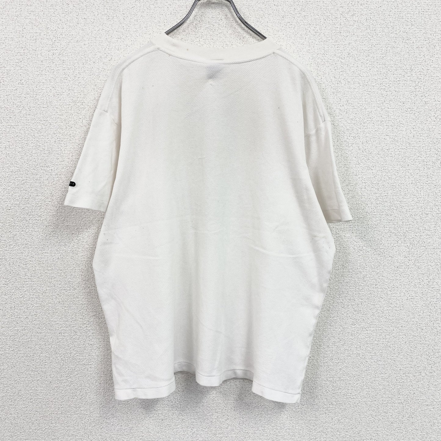 古着 used　～00s　NIKE ナイキ　DRI-FIT　半袖プリントTシャツ　シングルステッチ　白　ホワイト　Lサイズ