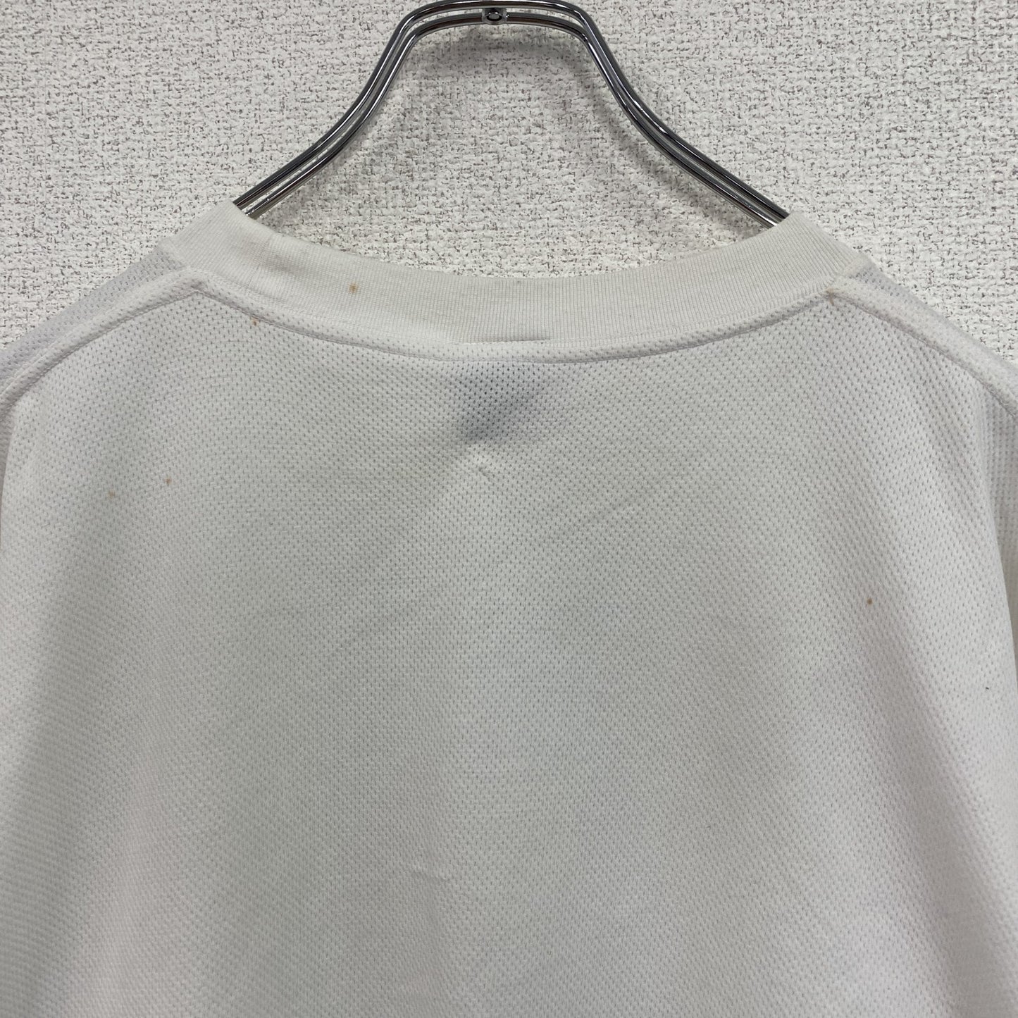 古着 used　～00s　NIKE ナイキ　DRI-FIT　半袖プリントTシャツ　シングルステッチ　白　ホワイト　Lサイズ
