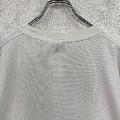 古着 used　～00s　NIKE ナイキ　DRI-FIT　半袖プリントTシャツ　シングルステッチ　白　ホワイト　Lサイズ