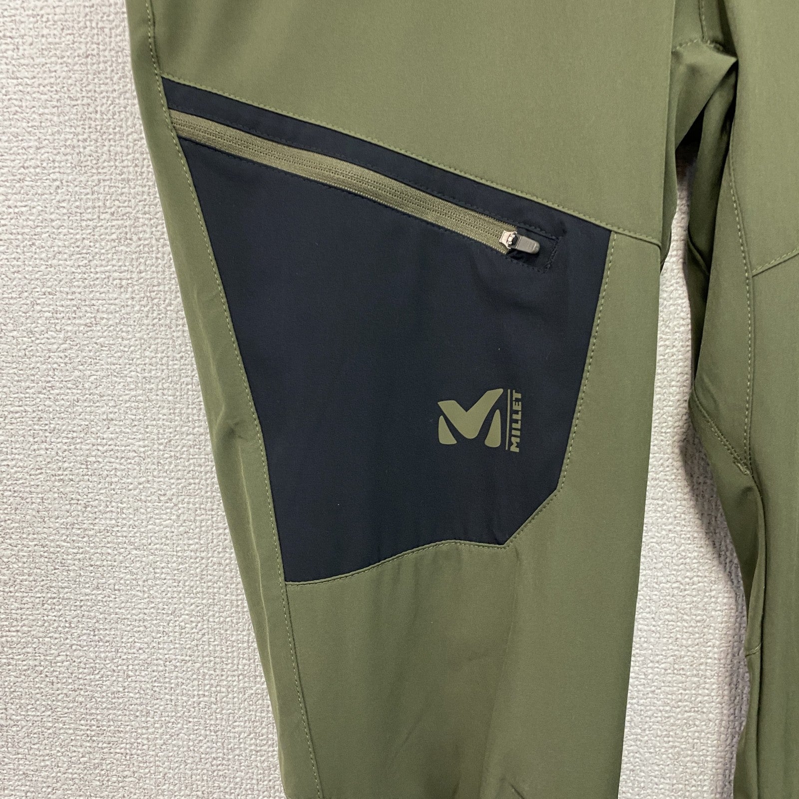 MILLET　ミレー　ワナカストレッチパンツⅡ　カーキ　Lサイズ