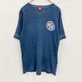 HYSTERIC GLAMOUR　ヒステリックグラマー　半袖プリントTシャツ　紺　ネイビー　