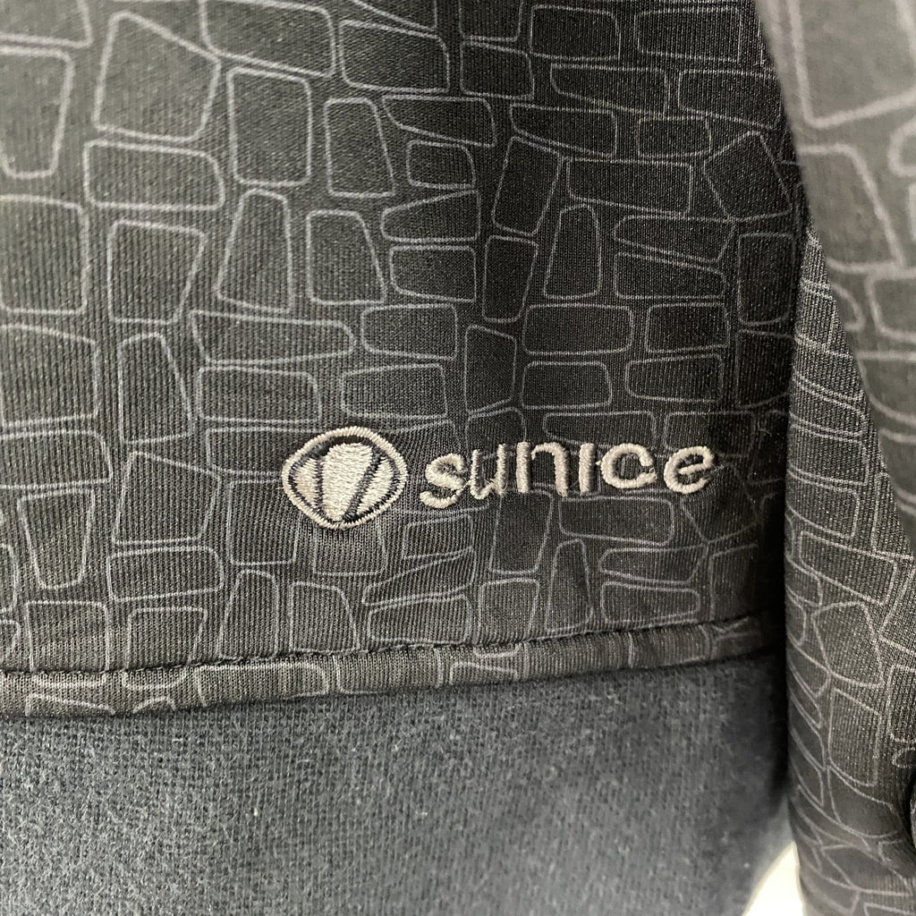古着 used　sunice　長袖トラックジャケット　フルジップジャージ　2010年バンクーバーオリンピック　黒　Lサイズ