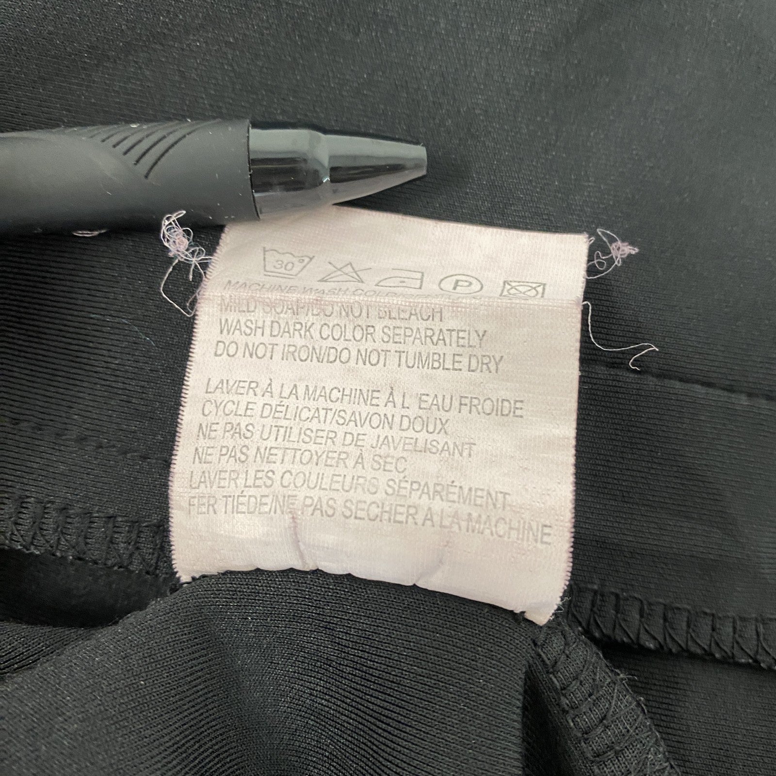 古着 used　sunice　長袖トラックジャケット　フルジップジャージ　2010年バンクーバーオリンピック　黒　Lサイズ