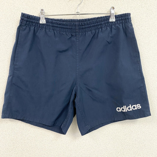 ～90s　adidas　アディダス　デサント期　ハーフパンツ/ショートパンツ　ヴィンテージ　紺　ネイビー　Mサイズ