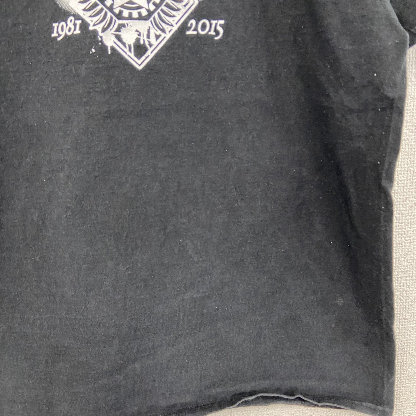 Hanes　ヘインズ　半袖プリントバンドTシャツ　Medina Mud Band　黒　ブラック　Mサイズ