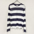 DENIM＆SUPPLY RALPH LAUREN　デニム＆サプライ ラルフローレン　長袖Tシャツ/ロンT　ボーダー　紺　ネイビー　白　ホワイト　Sサイズ