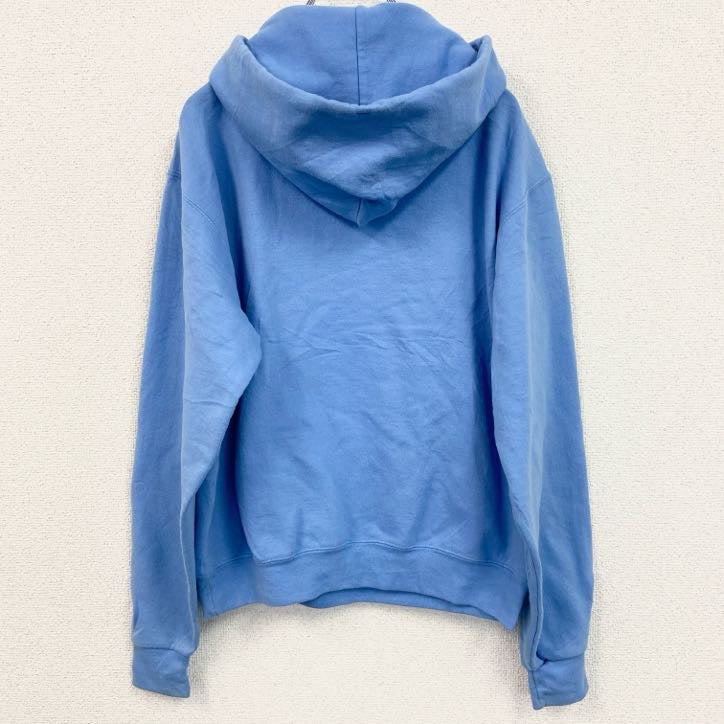 古着 used　champion　チャンピオン　スウェットパーカー/フーディー　水色　ライトブルー　Sサイズ