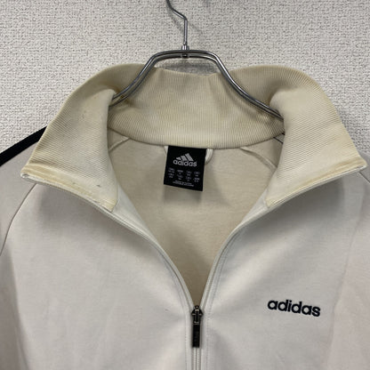 adidas　アディダス　トラックジャケット/ジャージ　白　ホワイト　Mサイズ