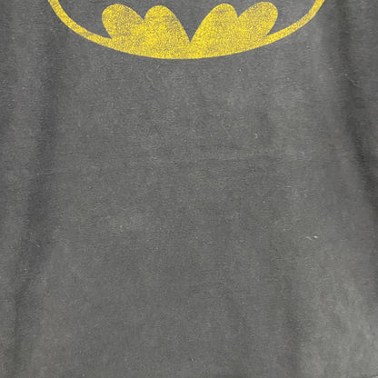 BATMAN　バットマン　DCコミック　半袖プリントアニメTシャツ　黒　ブラック　Mサイズ