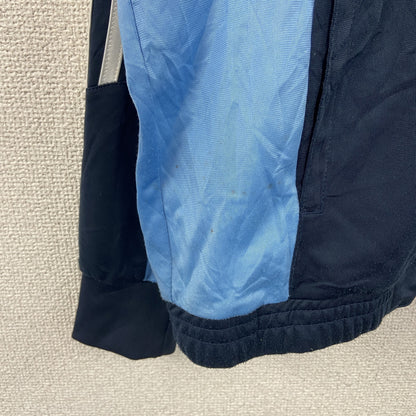 adidas　アディダス　トラックジャケット/ジャージ　紺　ネイビー　水色　ライトブルー　160サイズ