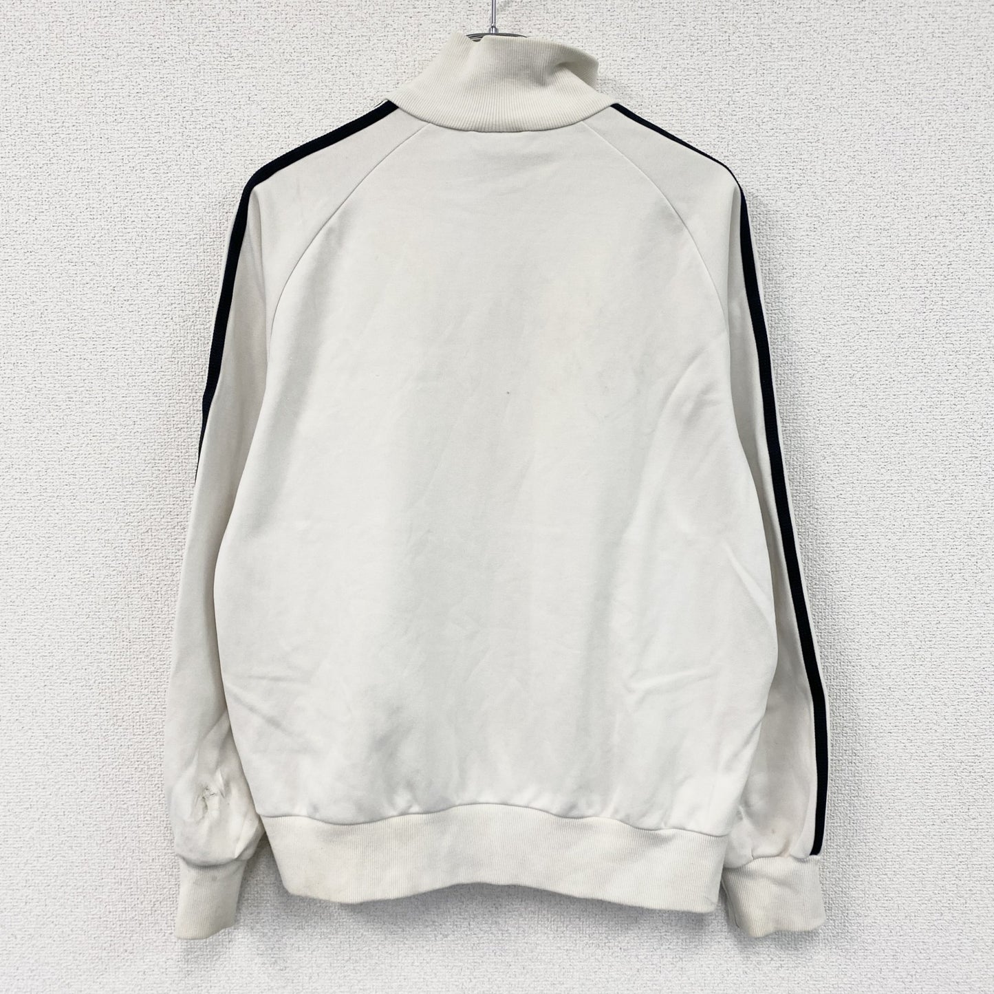 adidas　アディダス　トラックジャケット/ジャージ　白　ホワイト　Mサイズ