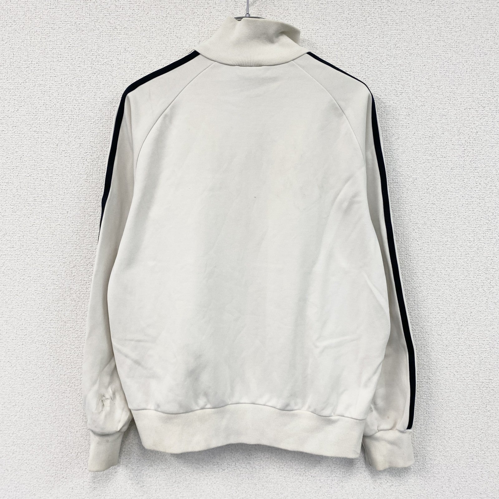 adidas　アディダス　トラックジャケット/ジャージ　白　ホワイト　Mサイズ