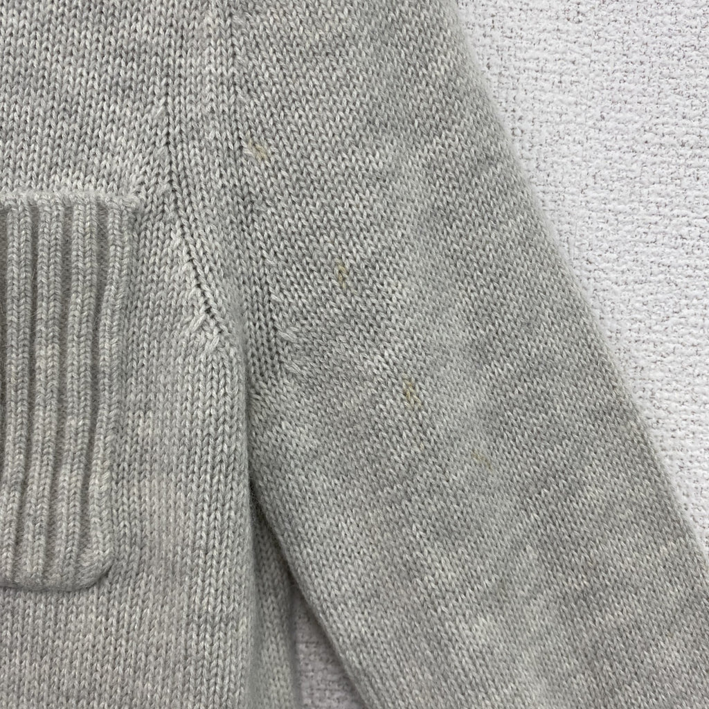 BANANA REPUBLIC　バナナリパブリック　アルパカ混ウールニットカーディガン　灰色　グレー　Sサイズ