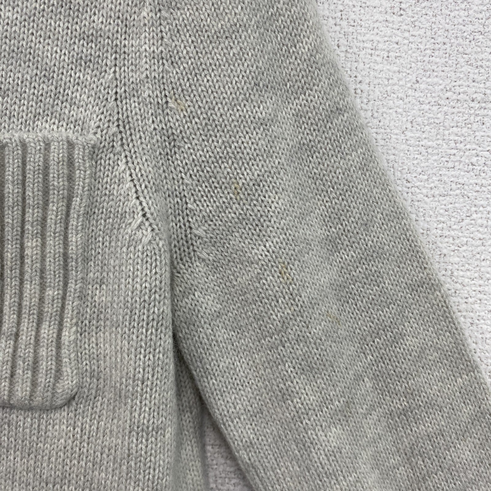 BANANA REPUBLIC　バナナリパブリック　アルパカ混ウールニットカーディガン　灰色　グレー　Sサイズ