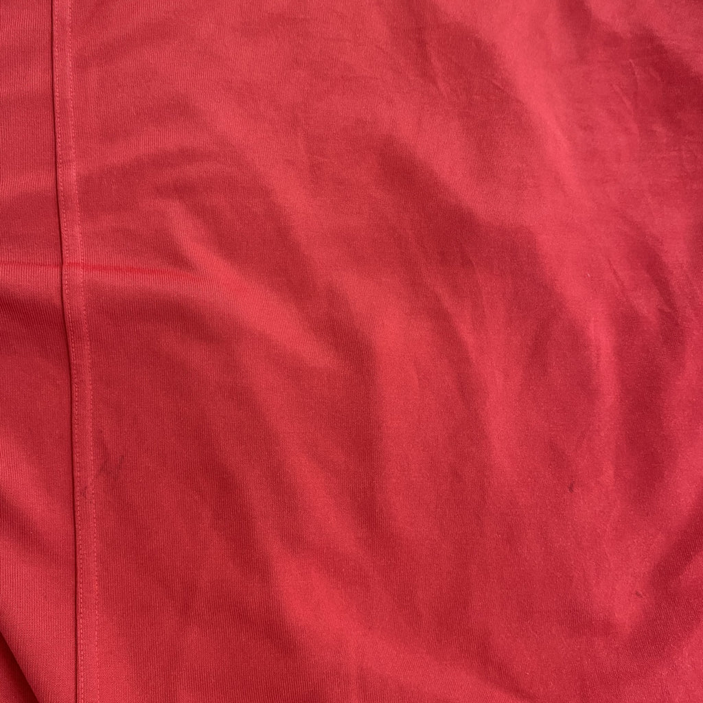 古着 used　90s　adidas　アディダス　長袖トラックジャケット　フルジップジャージ　ヴィンテージ　赤　レッド　Lサイズ