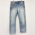 Levi's　リーバイス　505　デニムパンツ/ジーンズ　ジップフライ　縦落ち　フェード　インディゴ　W30サイズ