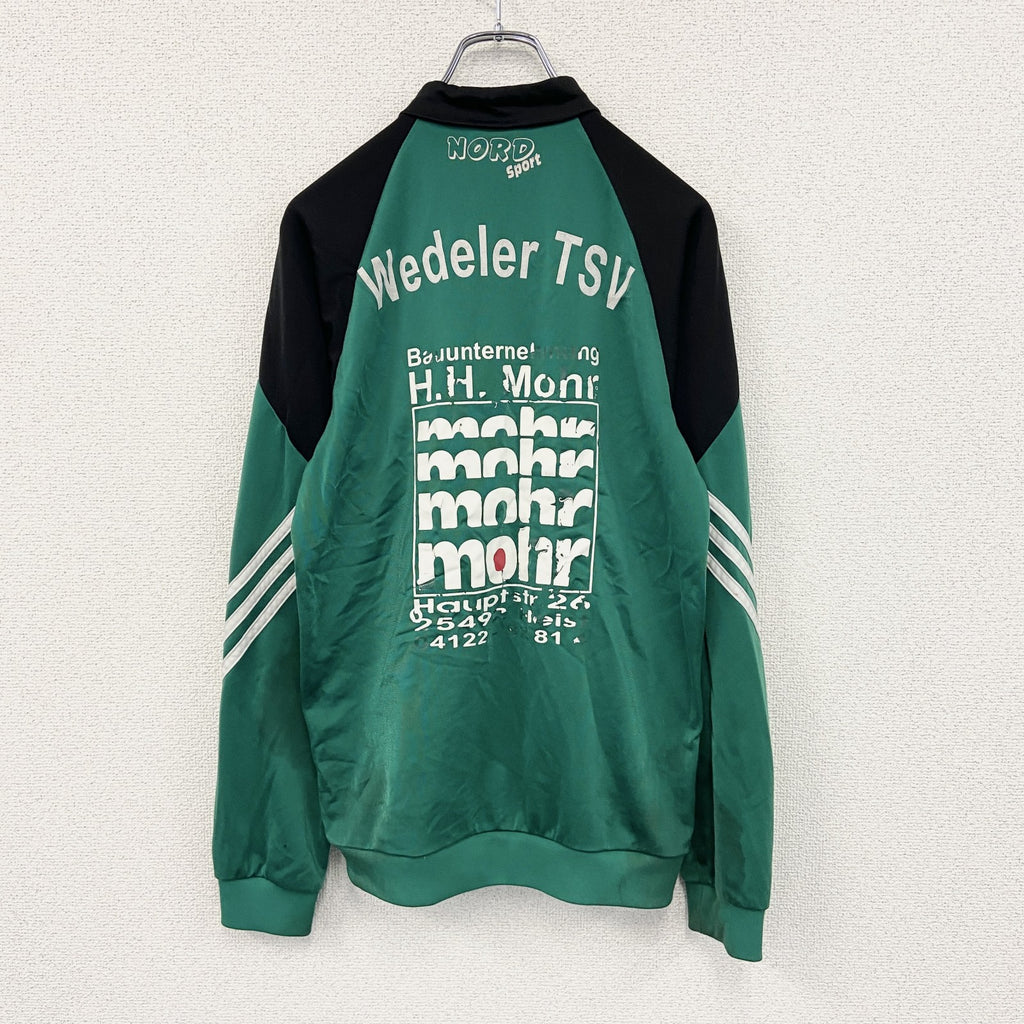 adidas　アディダス　トラックジャケット/ジャージ　緑　グリーン　Mサイズ