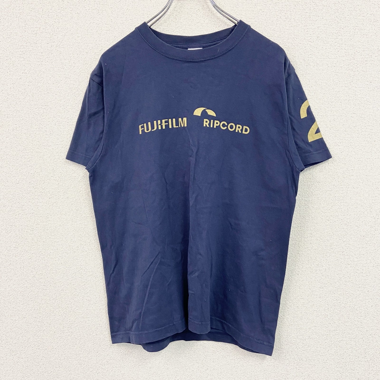 United Athle　ユナイテッドアスレ　半袖プリントTシャツ　紺　ネイビー　Mサイズ　
