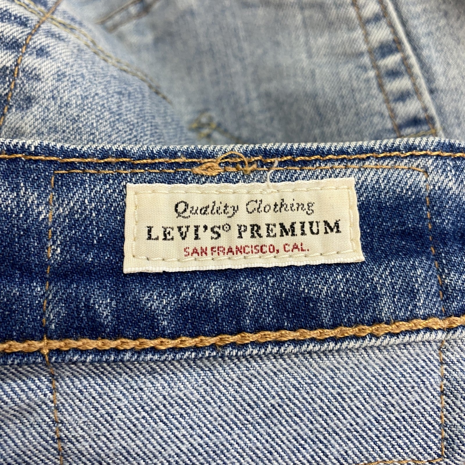 Levi's　リーバイス　505　デニムパンツ/ジーンズ　ジップフライ　縦落ち　フェード　インディゴ　W30サイズ