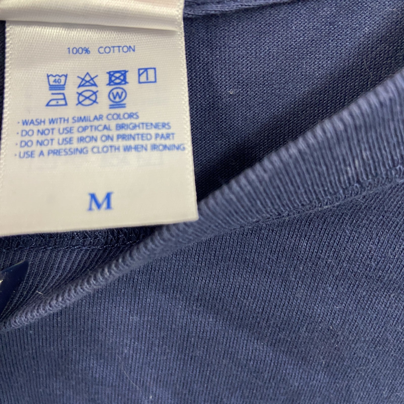 United Athle　ユナイテッドアスレ　半袖プリントTシャツ　紺　ネイビー　Mサイズ　