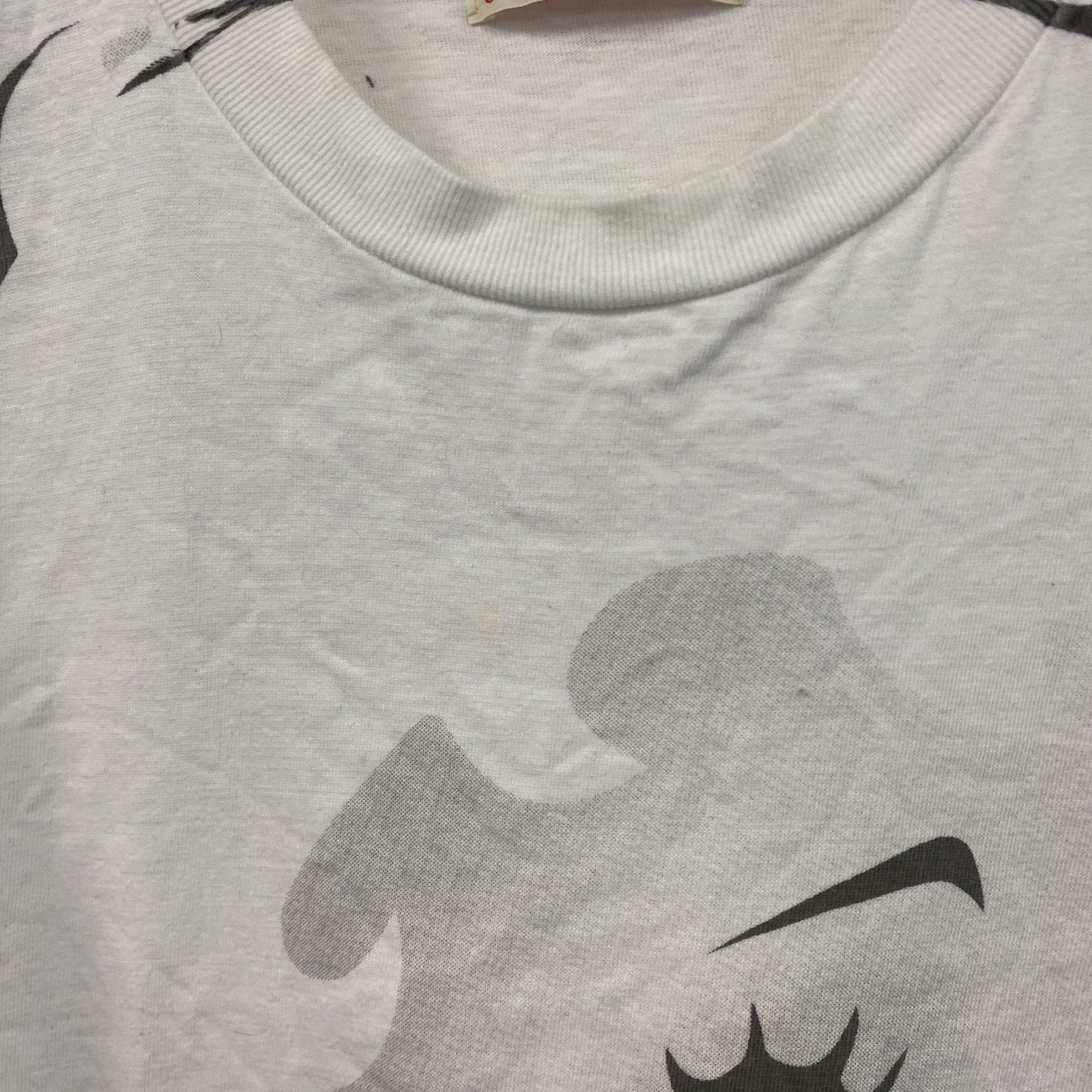 Betty Boop　ベティブープ　半袖プリントTシャツ　白　ホワイト　グレー　M-Lサイズ