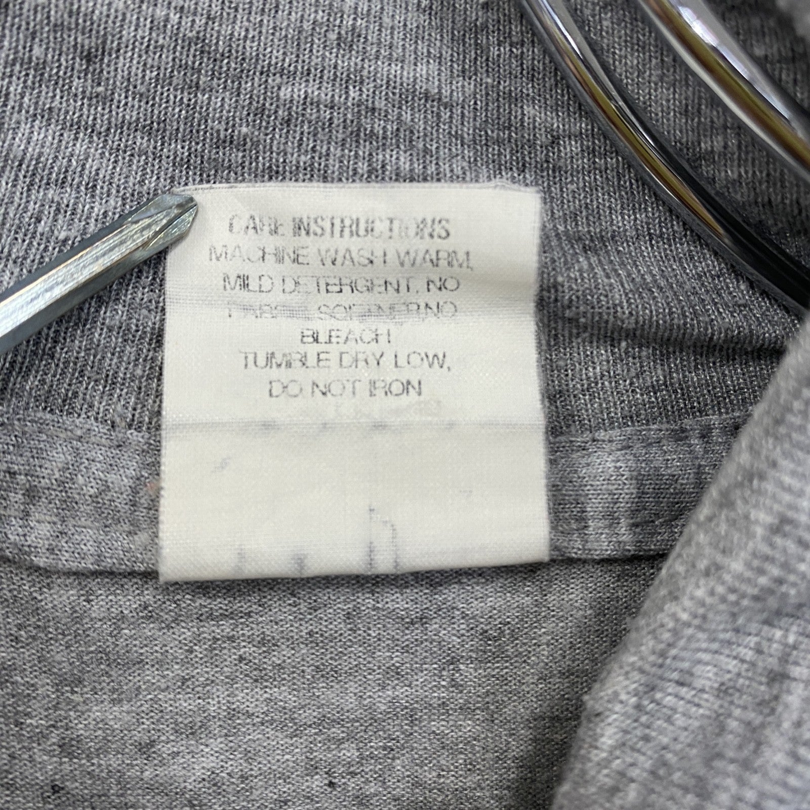 ARMY　アーミー　長袖Tシャツ/ロンT　ミリタリーTシャツ　灰色　グレー　Sサイズ