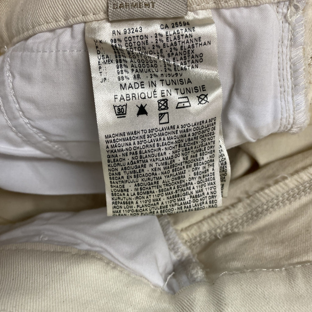 DIESEL　ディーゼル　フレアデニムパンツ/ジーンズ　ジップフライ　キナリ　W25サイズ