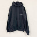 ～00s　champion　チャンピオン　スウェットパーカー/フーディー　ヴィンテージ　黒　ブラック　Lサイズ